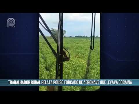 Trabalhador rural relata pouso forçado de aeronave que levava cocaína | Canal Rural