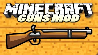 Minecraft Mods | POWERFUL GUNS 'N' STUFF | Rocket Launcher | Mod Showcase