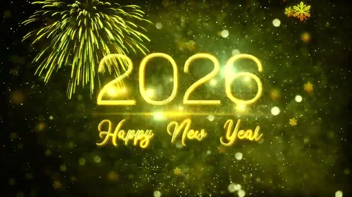 🎉 10 Second Countdown to 2026 | Happy New Year 2026 Fireworks Animation 🎆