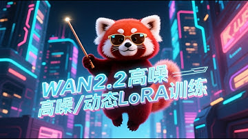 【LoRA训练营-06】Wan2.2高噪/动态LoRA训练，VOGUE同款子弹时间特效实战！