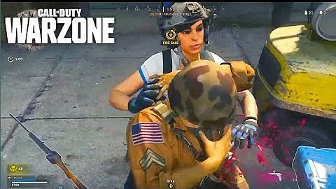 COD Warzone Perforate Finishing Move With Random Operators