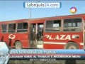 Por las demoras tres pasajeros prendieron fuego un colectivo