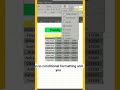 Prittyfy Your Excel Data In Just two Clicks #shorts #excel #exceltips #excelhack #shorts #excel