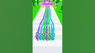 Merge grab level 96 to 97 number game 😏😎 #mergegrabber #gaming #minecraft