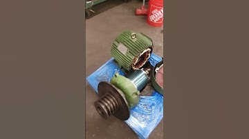 Rewind the stator three phase motor