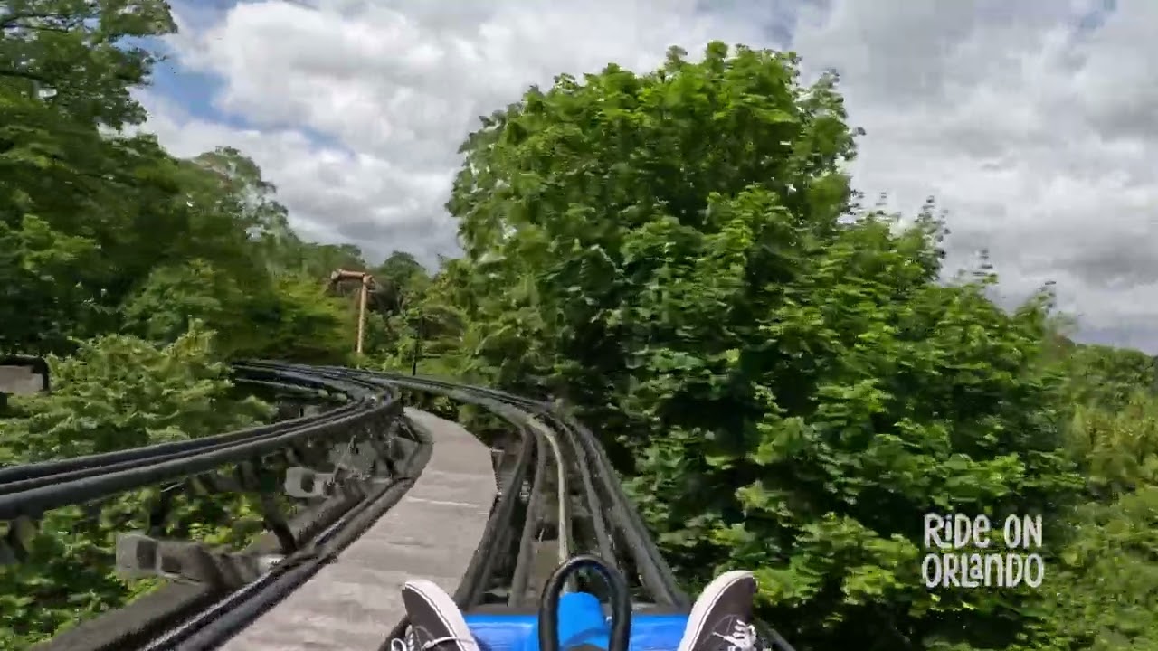 Dawson Duel at Bellewaerde Park - Mountain Coaster On Ride POV in 4K 60FPS