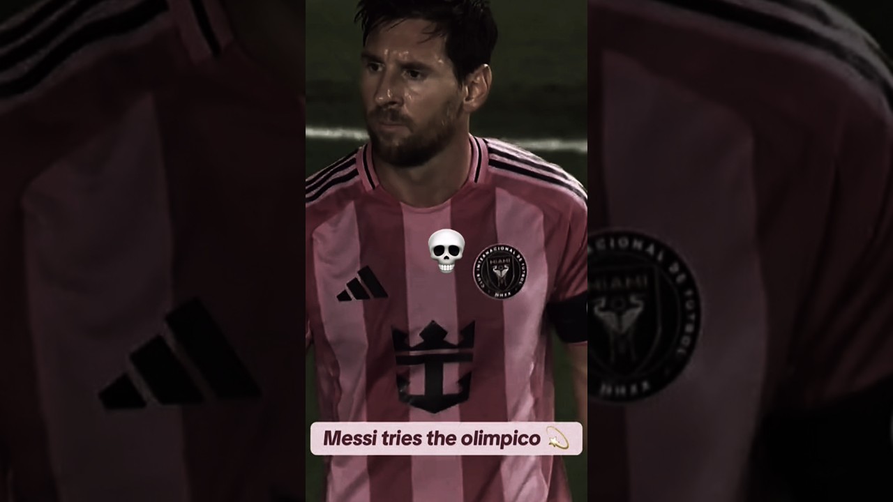 😳 Messi Almost Scores a Screamer! 🥵⚽🔥 