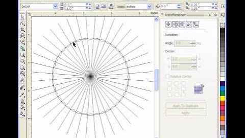 Creating Scroll Saw Patterns with Corel Draw. Basket Part 2