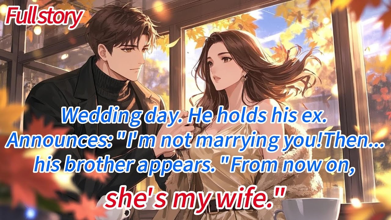 Wedding day. He holds his ex. Announces: “I’m not marrying you!”Then… his brother appears. “From...