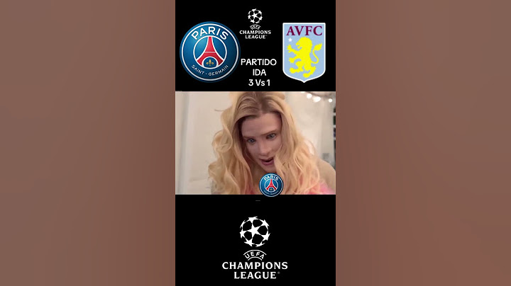 Mi turno😉PSG 3 Vs 1 Aston Villa cuartos final partido ida CHAMPIONS LEAGUE😱