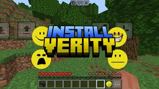 How to Install Verity Mod in MCPE! (Minecraft Bedrock) screenshot 4