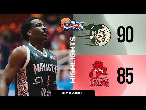 Indios de Mayaguez vs. Leones de Ponce - Best Plays - BSN2026