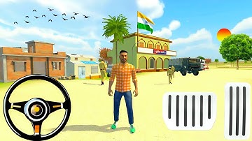 Drive JCB And Unloading stone From Dumper Truck in game 13 #gamingvideos#tractor #tractorgame