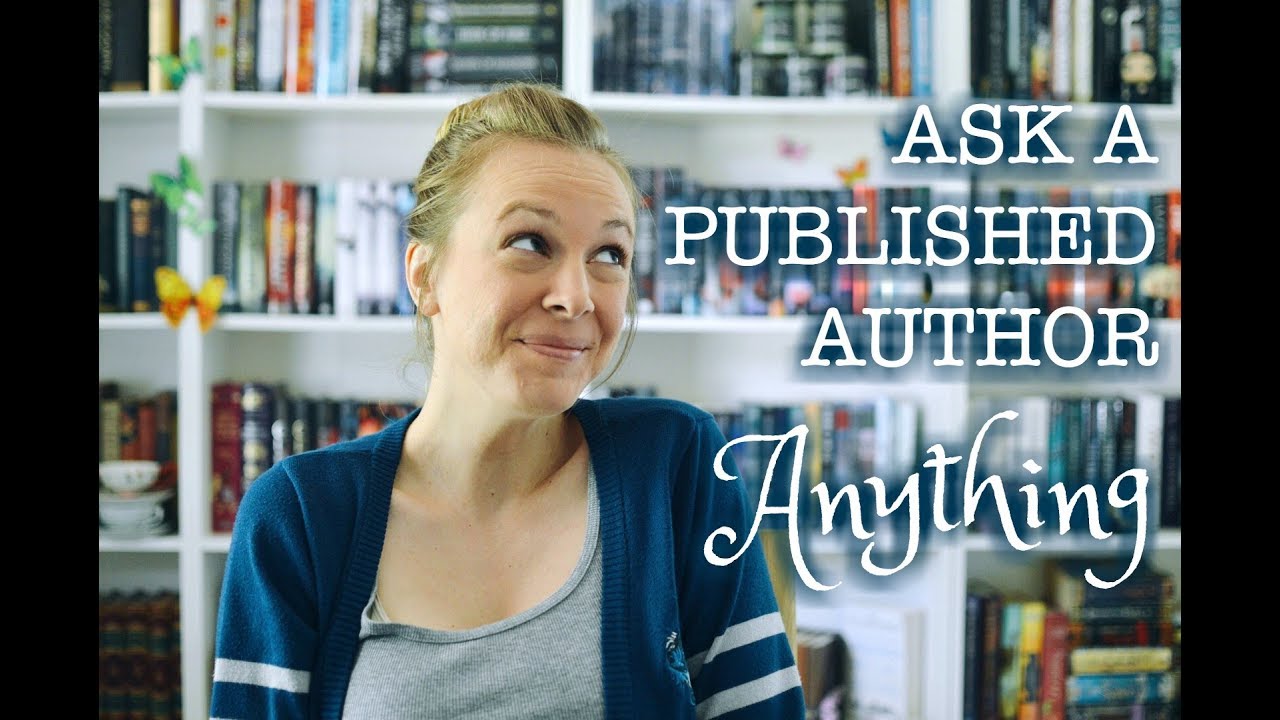 Intro to me!! + Ask A Published Author ANYTHING - YouTube