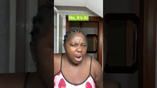 No, it’s Ai #duet #viral #funny #comedy #lifeisbutadream #relatable #titmouse #funniestvideo #fun
