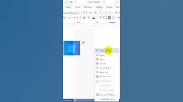 Cách di chuyển ảnh trong Word