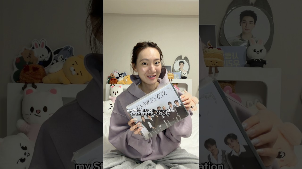 Unboxing Stray Kids 6th Gen Membership Kit: Stay with Your Wings