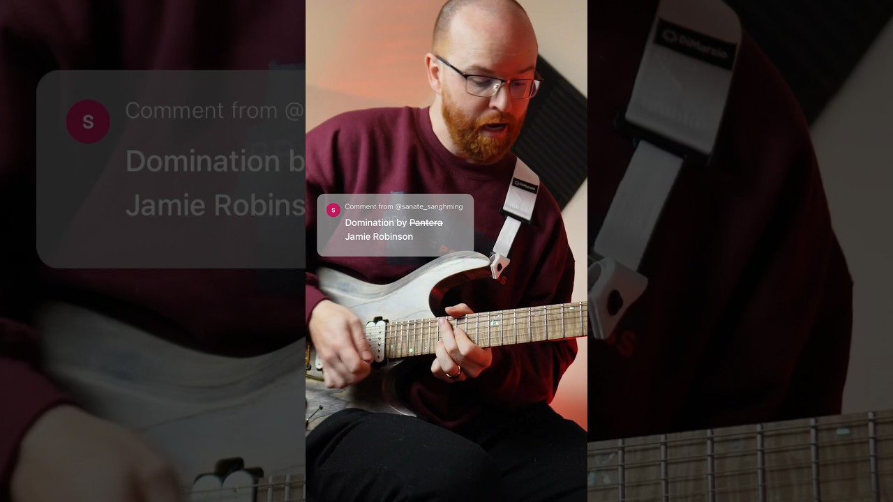 Domination by Pantera (Solo Cover) 