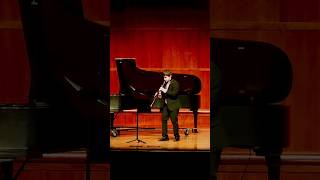 Shaping the Curve #shorts #music #saxophone #recital #performance #piano #solo #duet #musician #fun