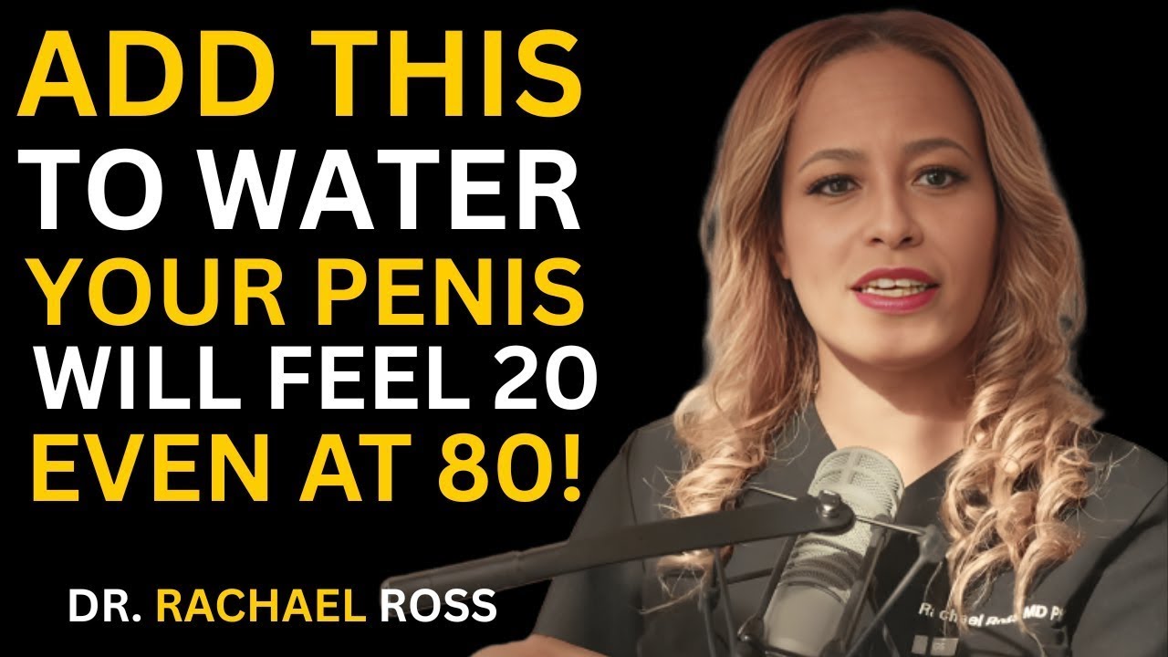 Don’t Drink Plain Water After 50! Add THIS Mineral for Insane Blood Flow   Dr  Rachael Ross