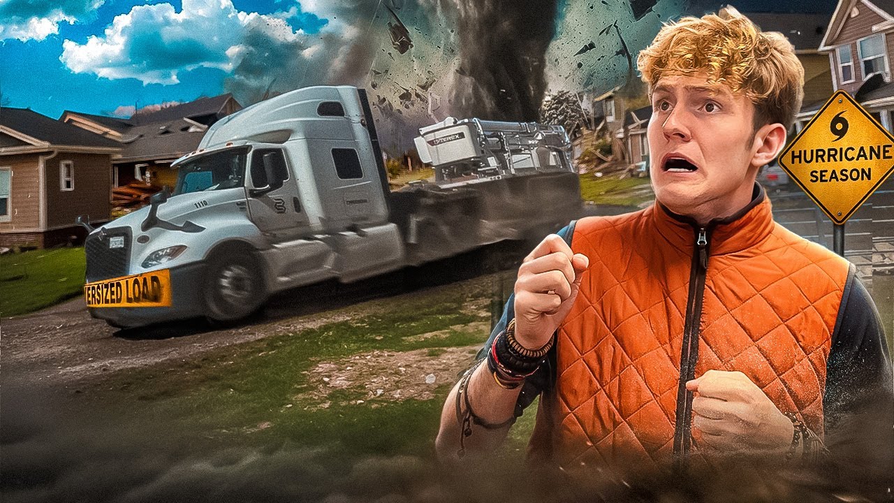 Жуткий торнадо в США!?? Чем закончилась моя стажировка на траке? - YouTube