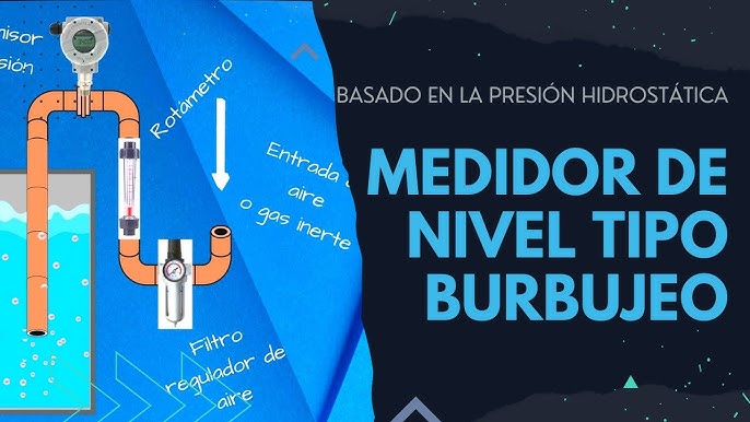 Medidor tipo burbujeo: principios, aplicaciones y ventajas () Medidor tipo burbujeo: principios, aplicaciones y ventajas