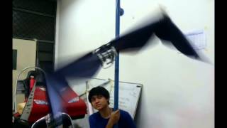 Robobird 2 : Prototype #1 - Lift Force Testing