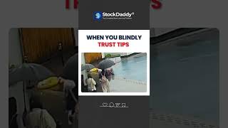 When You Trust Stock Tips Blindly 😂📉 #TradingMeme #sharemarketmeme