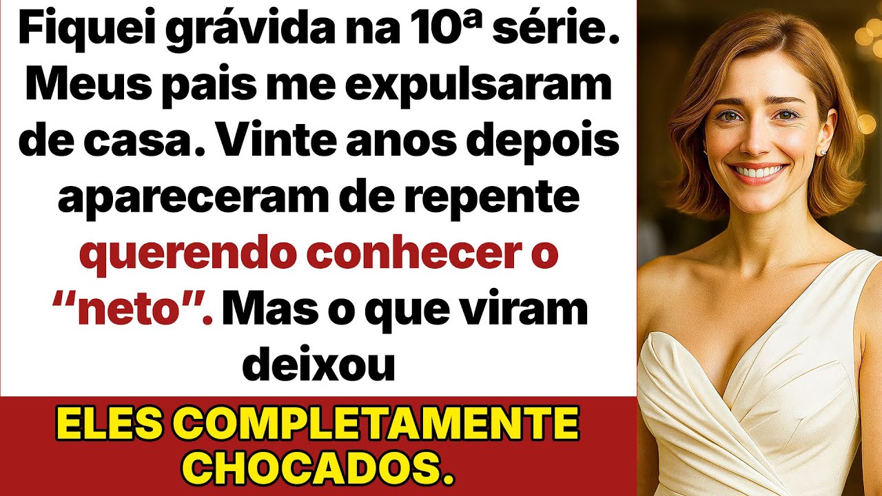 Meus pais me expulsaram na 10ª série, grávida – 20 anos depois processam pela guarda do meu filho!