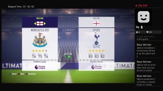The saturday game live - newcastle united v tottenham hotspur. premier
league full audio commentary