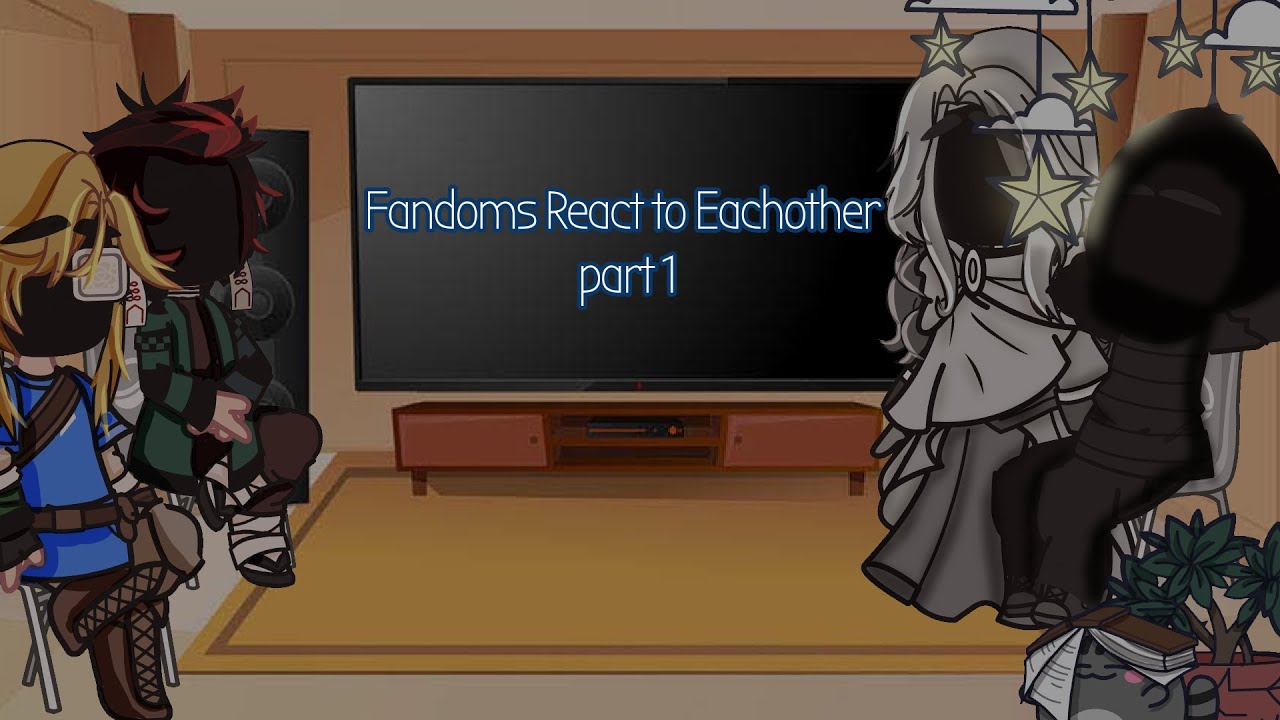 My fav fandoms react to each other - LOZ BOTW - [part 0.5/3]