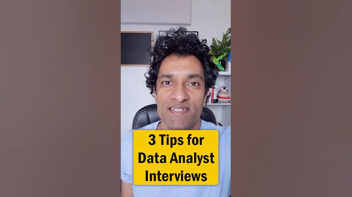 3 Practical Tips for YOUR Success - Data Analyst Interviews