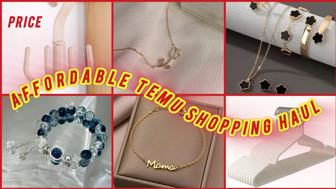 Temu shoping haul   how to order temu in pakistan 