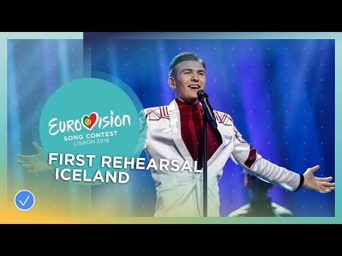 Ari Ólafsson - Our Choice - First Rehearsal - Iceland - Eurovision 2018