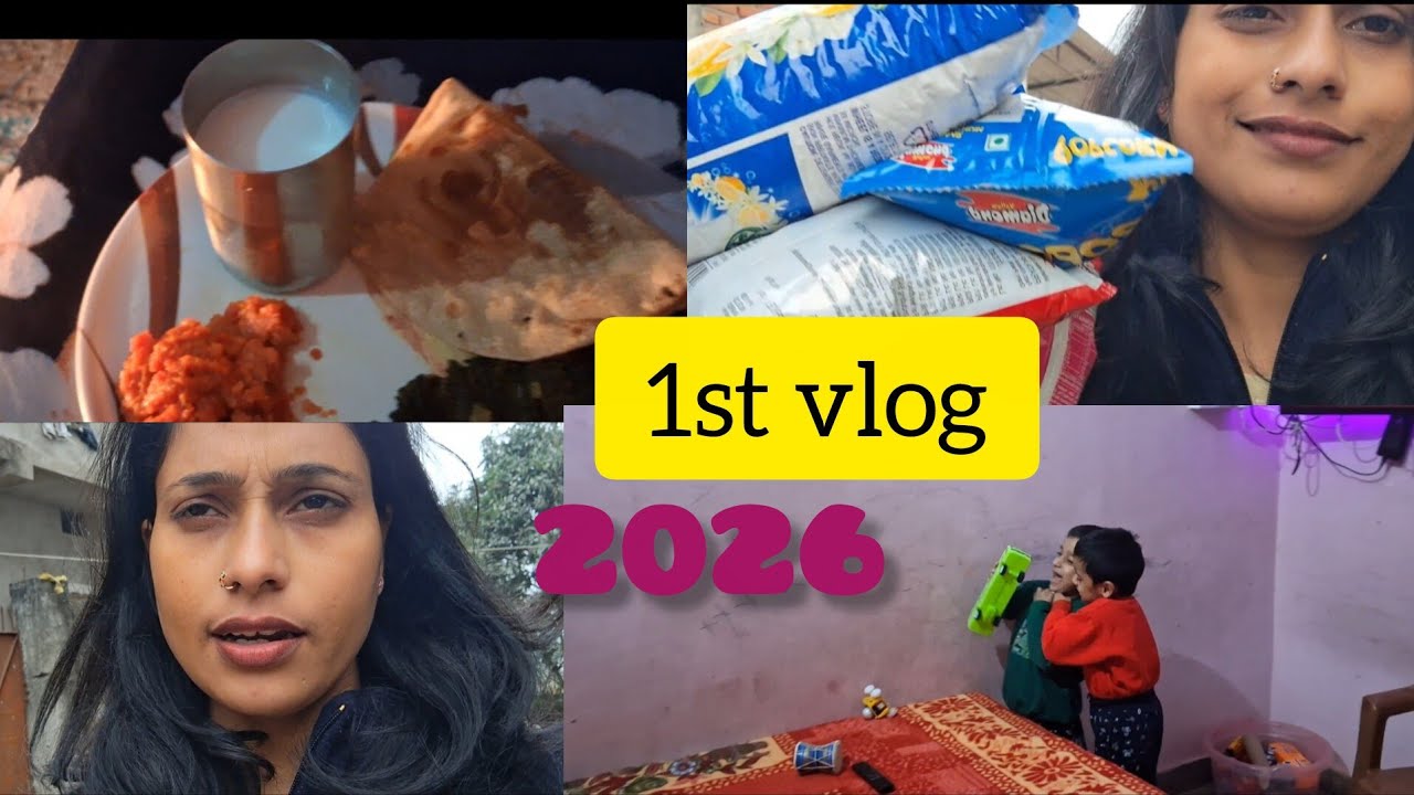 My first volg of 2026🤩🎉!!!!! Aaj shuru kar hi diya fir se😝😝!!!