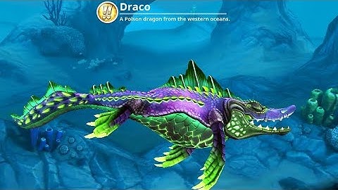 Hungry Shark World Gameplay Walkthrough Part 24 - Draco Shark (ios,Android)