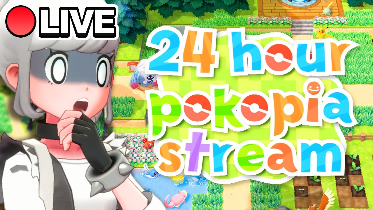 🔴LIVE 24 HOURS OF POKOPIA #2