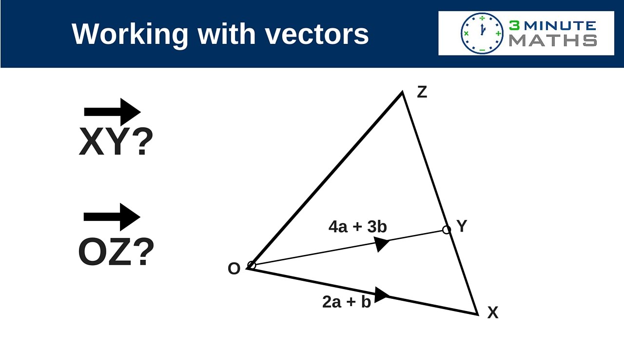 how-to-work-with-vectors-exam-question-youtube