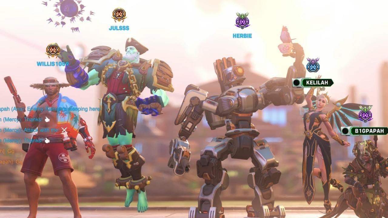 0 deaths (me), 2 teammates tried to ban Mercy😢...Overwatch 2 role Q Heals G5