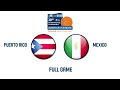 Puerto Rico v Mexico - Full Game | 2021 Acropolis International Basketball Tournament