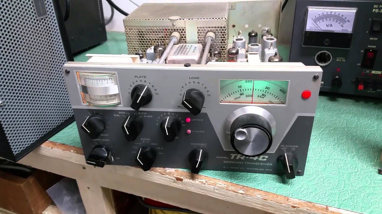 Manuel D'utilisation Drake TR-4C – Notice D'origine Radio Amateur