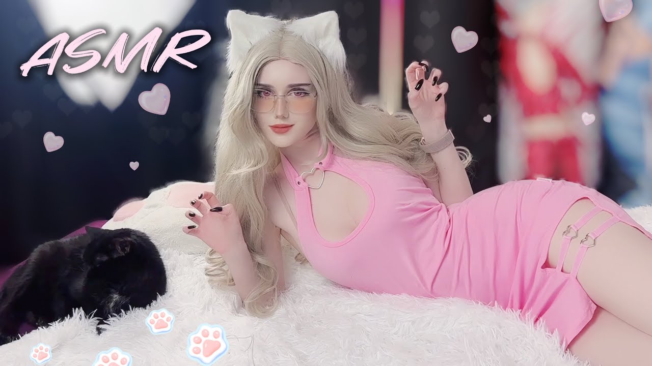 ASMR Cat Purring Sounds 🎙️🐾