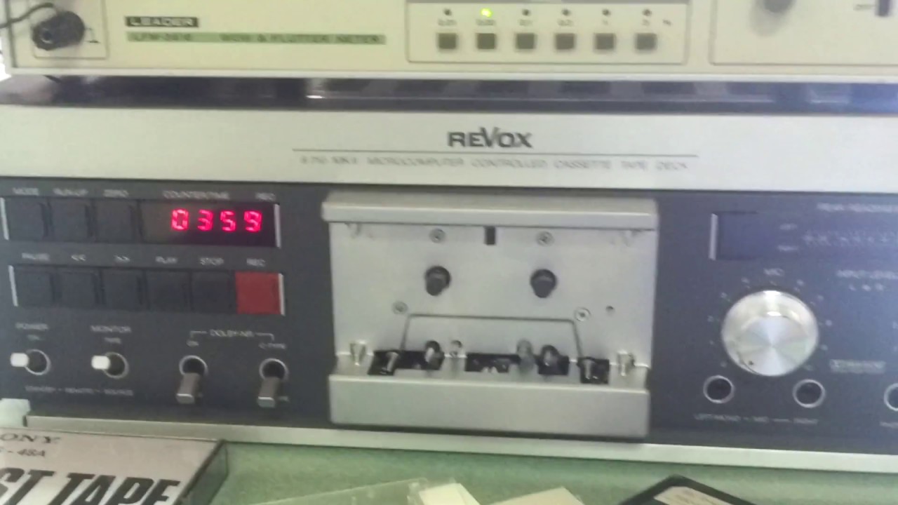 Revox B710 vs Nakamichi Dragon