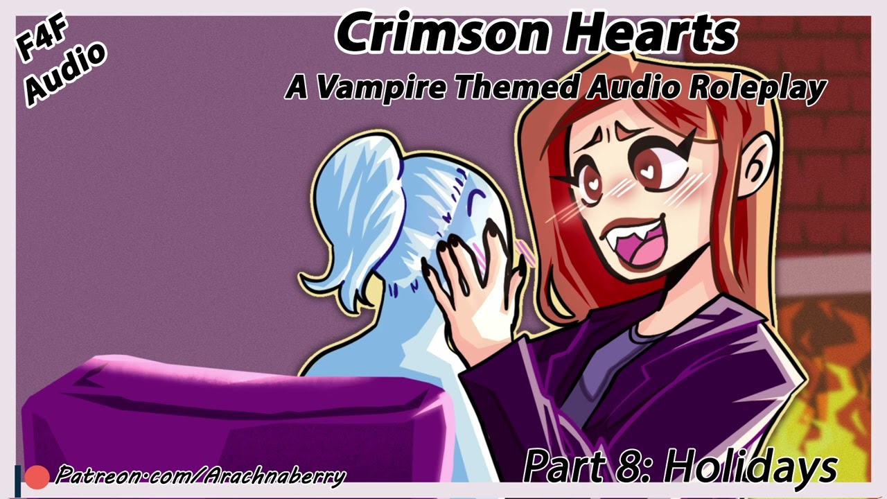 ASMR Roleplay | Spending the Holidays with Your Vampire Roommate (Female x Female)