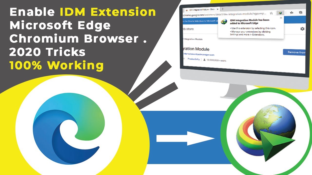 Idm Extension For Edge / How to add IDM extension in Microsoft Edge - YouTube : But most of our people don't know that.