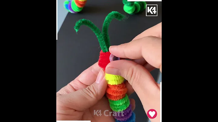 Fun and Easy Pipe Cleaner Crafts for Kids #shorts