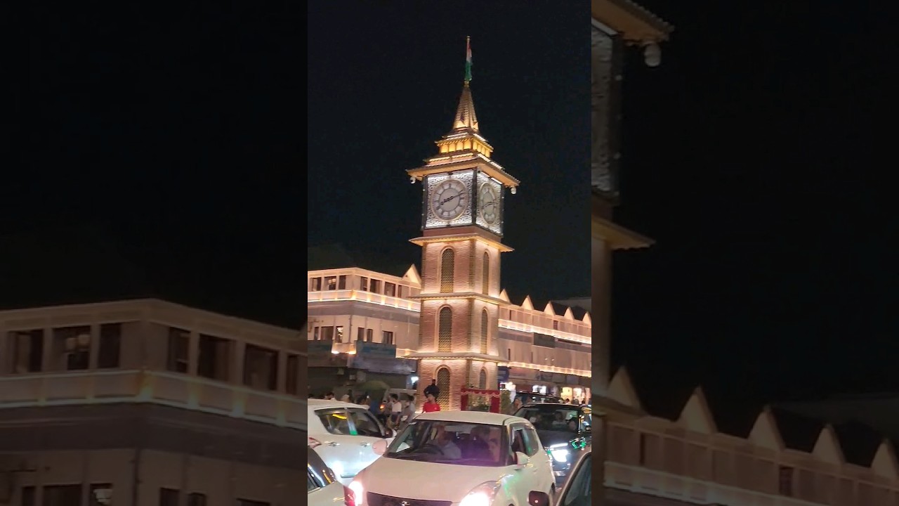 Clock Tower Srinagar Kashmir 