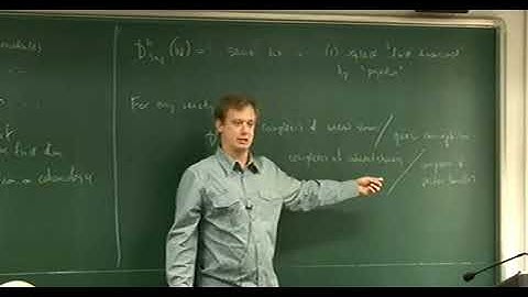 Vladimir Baranovsky (UC Irvine) / Sheaves on toric Calabi-Yau hypersurfaces / 2009-04-07