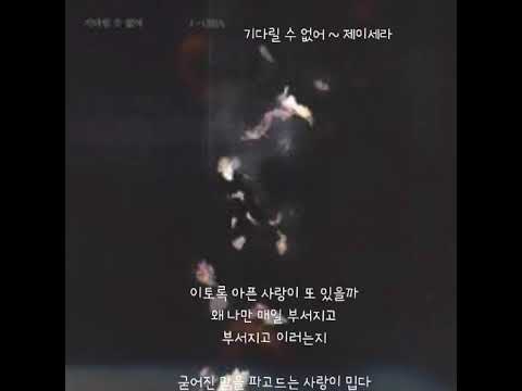 기다릴 수 없어 ㅡ 제이세라