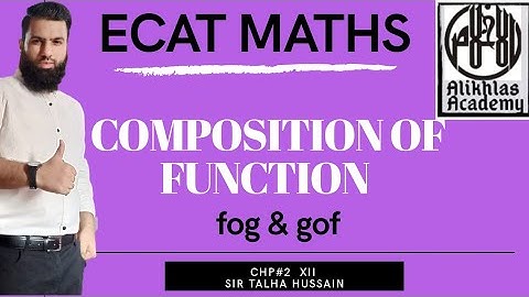 Ecat Maths Function , fog & gof Questions for Apttitude Test, Short Tricks | NED,Suet,KU,NUST,Fast